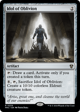 Ídolo do Oblívio / Idol of Oblivion - Magic: The Gathering - MoxLand